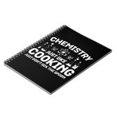 化学は料理と一緒　スプーンなめてはダメ ノートブック (左側)