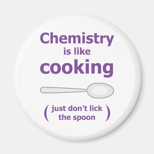 化学は料理科学者実験である マグネット (正面)