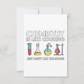 化学は料理 カード (正面)