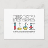 化学は料理 ポストカード (正面)