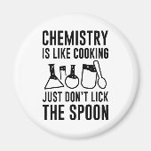 化学は料理 マグネット (正面)