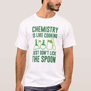 化学は料理 Tシャツ