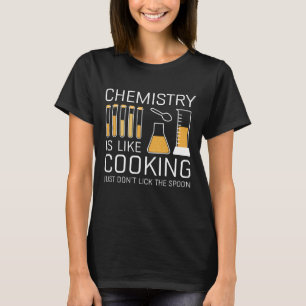 化学は料理 Tシャツ