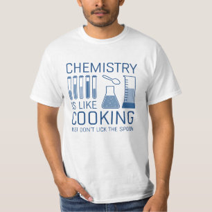 化学は料理 Tシャツ