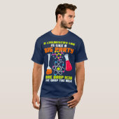 化学は研究室の労働者のためにジョークのシャツ Tシャツ (正面フル)