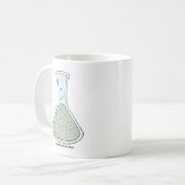 化学は私の脳を痛める コーヒーマグカップ (正面左)