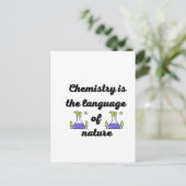 化学は自然 ポストカード (スタンド正面)