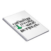 化学は魔法だ実在が ノートブック (右側)