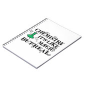 化学は魔法だ実在が ノートブック (左側)