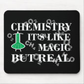 化学は魔法だ実在が マウスパッド (正面)