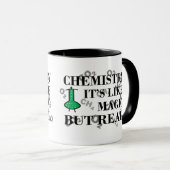 化学は魔法だ実在が マグカップ (正面右)