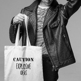 化学アイディアギフト用の爆薬先生 トートバッグ