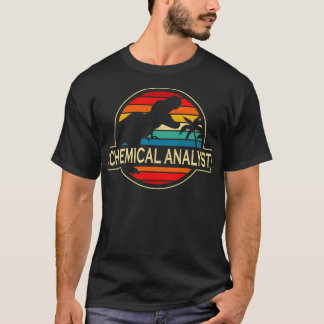 化学アナリスト恐竜 Tシャツ