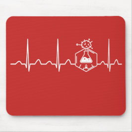 化学エンジニアの心拍 マウスパッド