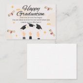 化学エンジニアリング卒業者 ノートカード (正面/裏面)