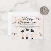 化学エンジニアリング卒業者 ノートカード (正面/裏面インサイチュ)