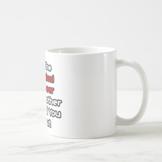 化学エンジニア…お母さんについて コーヒーマグカップ (右)