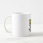 化学エンジニア…優れたインテリジェンス コーヒーマグカップ (左)