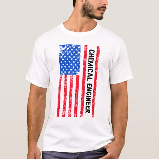 化学エンジニア 工学 18 Tシャツ (正面)