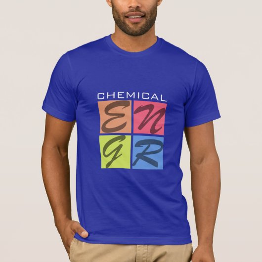 化学エンジニア Tシャツ (正面)