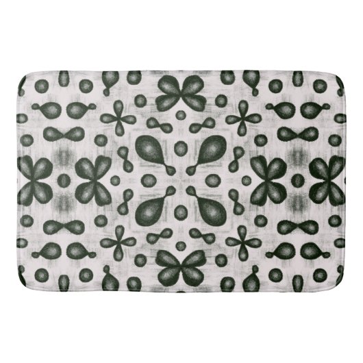 化学オーガニック原子軌道 バスマット (正面)