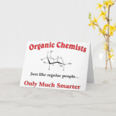 化学オーガニック家は普通の人と同じ カード (黄色い花)