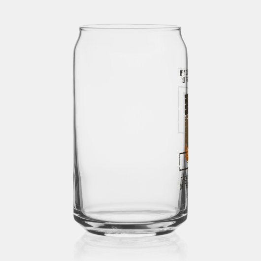 化学オーガニック科学先生パーソナライズされた ガラス缶 (右)