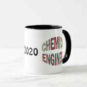 化学カラフル技術者 マグカップ (正面右)