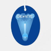 化学クラウドビーカー メタルオーナメント (正面左)