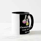 化学クラスマグカップ – 新学期科学ビベス マグカップ (正面右)