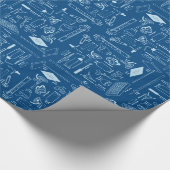 化学サイエンスギフトラップ ラッピングペーパー (角)