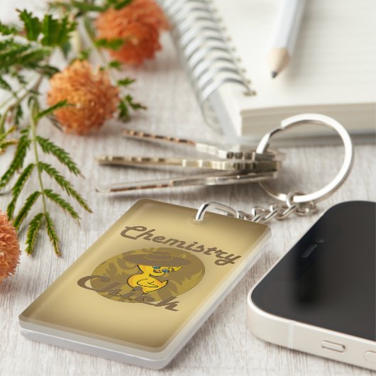 化学シック#6 キーホルダー (正面右)