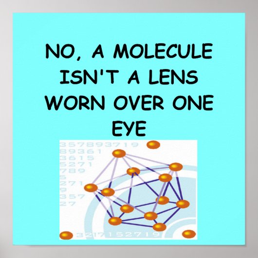 化学ジョーク ポスター (正面)