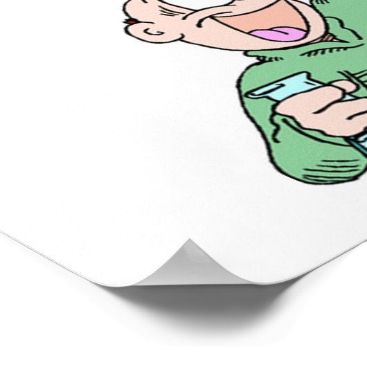 化学ジョーク ポスター (角)