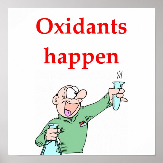 化学ジョーク ポスター (正面)