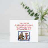 化学ジョーク ポストカード (スタンド正面)