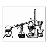 化学セットヴィンテージラバーアートスタンプ ラバースタンプ (インプリント)