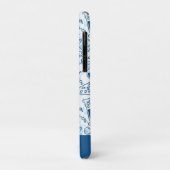 化学ドードルパターパーソナライズされたン名 Case-Mate iPhoneケース (裏面/左)