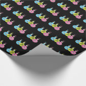 化学ハロウィーン ラッピングペーパー (角)