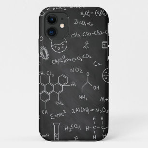 化学パターン iPhone 11 ケース