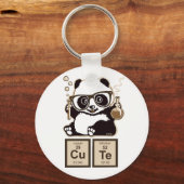 化学パンダがかわいいのを発見 キーホルダー (正面)