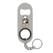 化学パンダによって発見されるかわいい キーホルダー栓抜き (裏面)