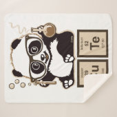 化学パンダによって発見されるかわいい シェルパブランケット (正面(横))