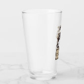 化学パンダによって発見されるかわいい タンブラーグラス (右)