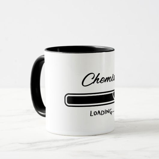 化学パーソナライズされた学位卒業 マグカップ (正面左)