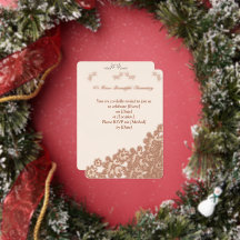 化学フラワーパーティの招待状