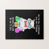 化学プン学生が猫を愛する ジグソーパズル (横)