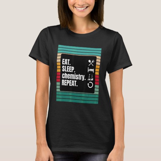 化学ホビー1 Tシャツ (正面)