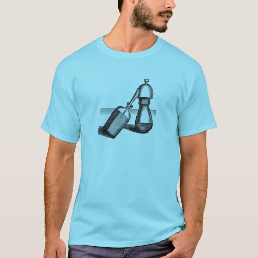 化学モダン中世錬金術 Tシャツ (正面)