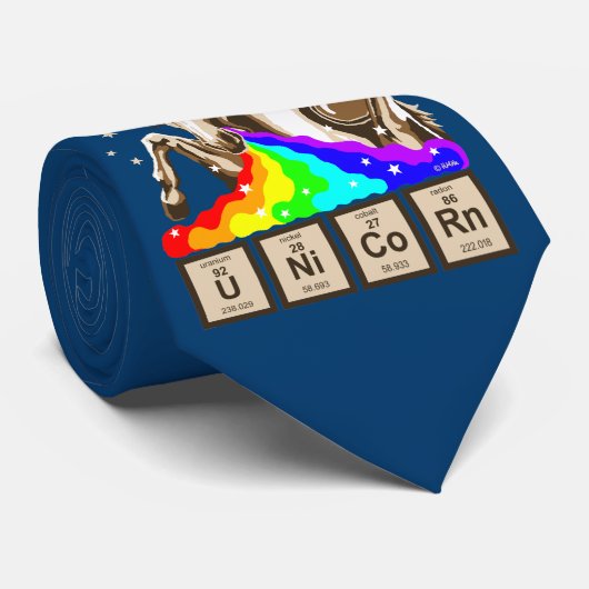 化学ユニコーンは虹を嘔吐します ネクタイ (ロール)